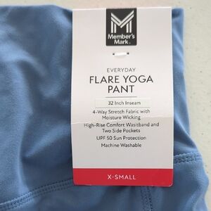 Member's Mark Blue Flare Yoga Pants